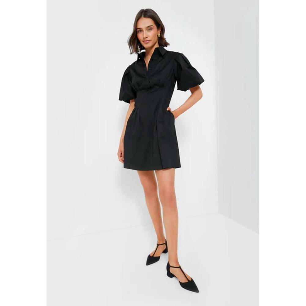 Tuckernuck Black Mini Delaney Dress NWT Small S - Picture 2 of 6